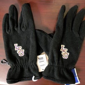 LSU football Tigers mens Gloves new